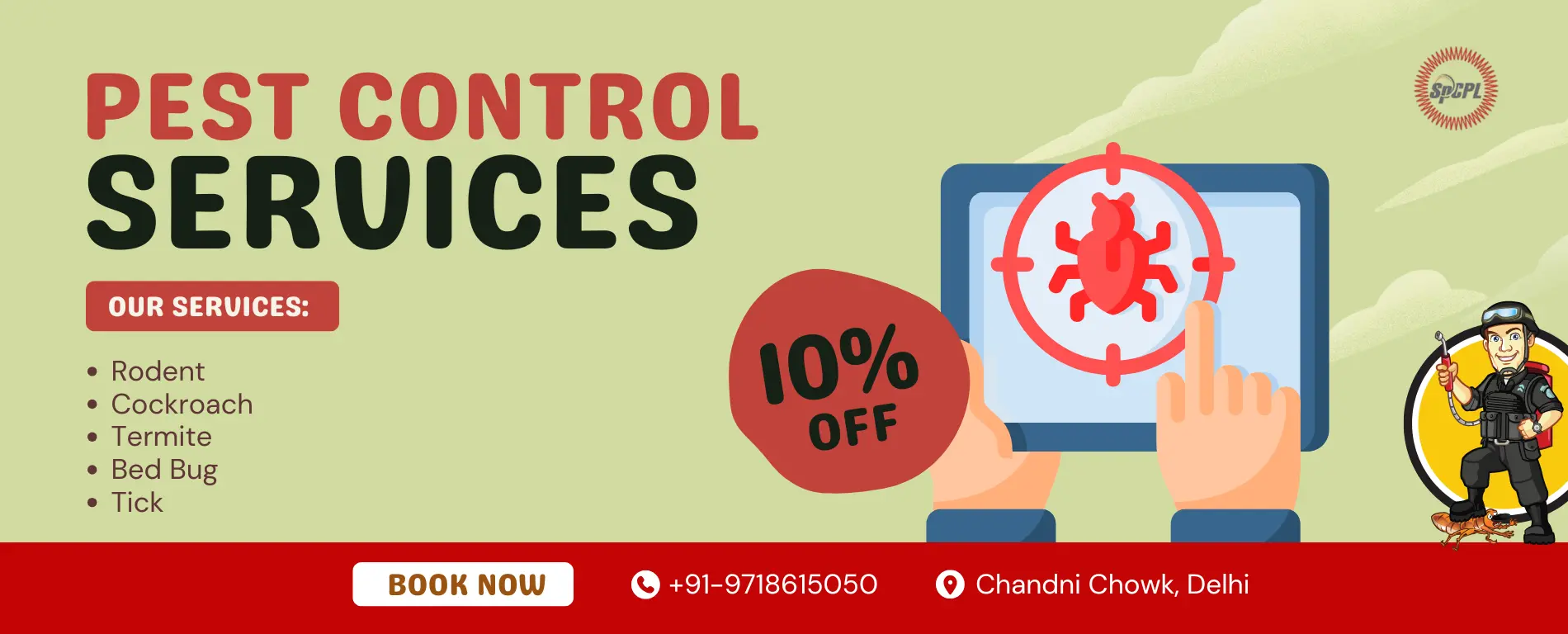 Pest Control Services in Chandni Chowk