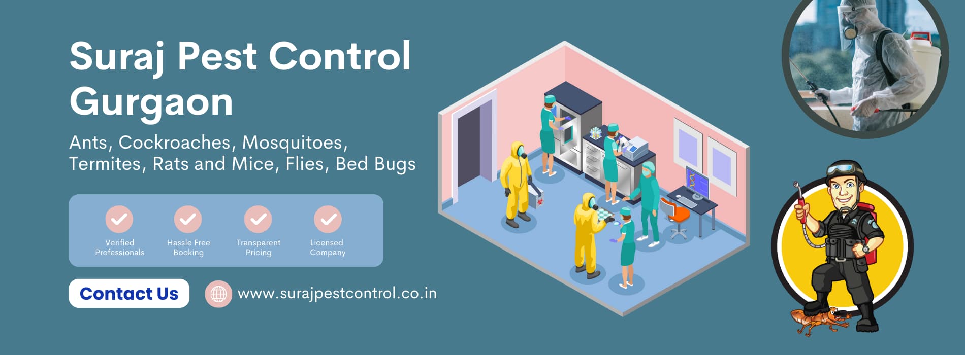 Pest Control Services in Dwarka