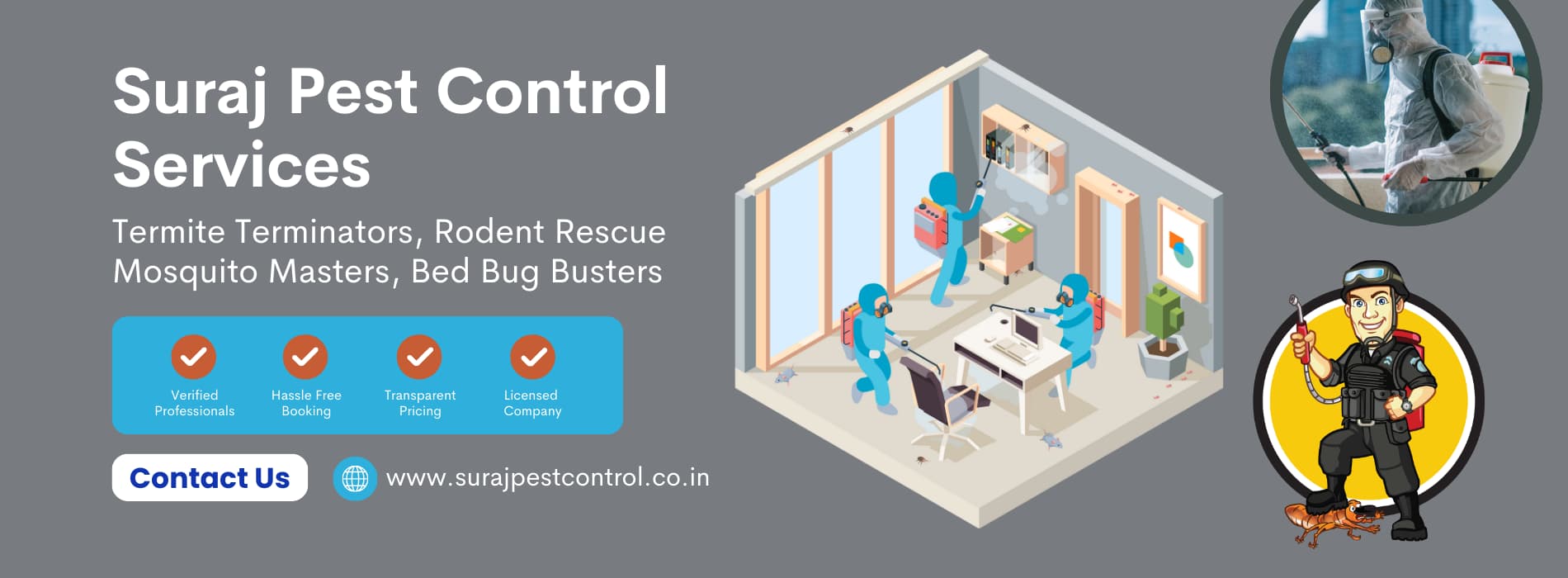 Pest Control Services in Noida